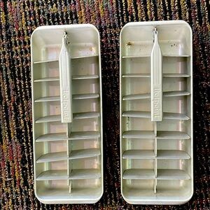 Vintage Hotpoint aluminum Ice Cube Trays